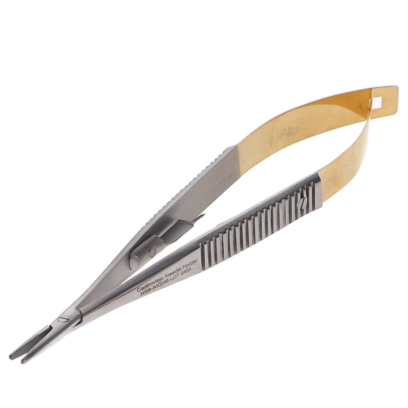 House Brand Dentistry 300248 HSB Castroviejo Dental Needle Holder 5.75'' Lock House Brand Dentistry 300248 HSB Castroviejo Dental Needle Holder 5.75'' Lock